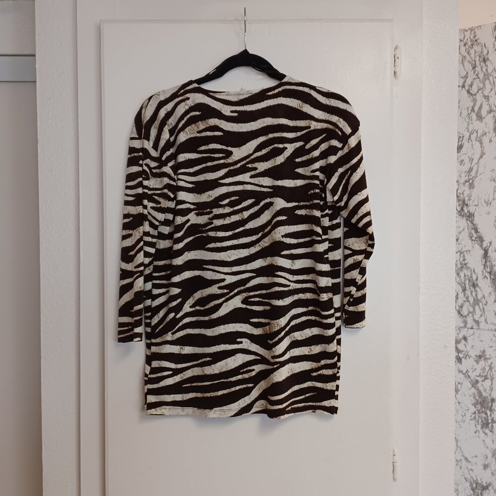 Michael Kors Zip front Top - Picture 4 of 4